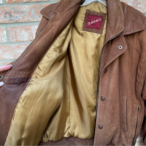 Brown Leather Jacket - Picture 13 of 16